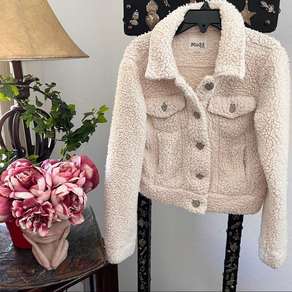 Mudd Girls Teddy Bear Jacket